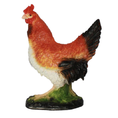 Фигура садовая Курица пестрая