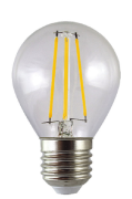 Лампа светодиодная "Филамент" G45-6 Вт-230 В-2700 К–E27