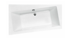 Ванна акриловая 150х90 см угловая левая INFINITY + экран Besco
