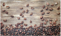 Панель ПВХ 600х1000 мм Фартук-панно Кофейные зерна