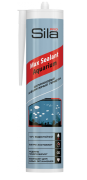 Герметик силиконовый аквариумный бесцветный SILA PRO Max Sealant AQ 290мл(25шт)