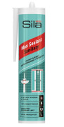 Герметик силиконовый санитарный белый SILA PRO Max Sealant 280мл(24шт)