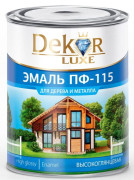 Краска Бирюзовая 0,8кг ПФ-115 "DEKOR"