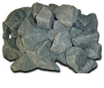 Камни для бани Габбро диабаз колотый 20 кг