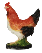 Фигура садовая Курица пестрая