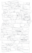 Панель ПВХ 1004х600 Фартук-панно "Камень мрамор белый"