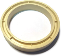 Прокладка между бачком и чашей унитаза (М) кольцо ПВХ белое для унитазов Керамин