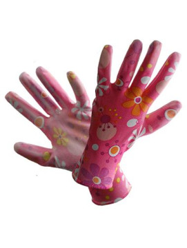 Перчатки нейлоновые с нитрил. покрытием цветные (арт. 472OG)