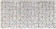 Панель ПВХ 960х480 мм Мозаика Коллаж серый