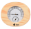 Термометр с гидрометром Банная станция 16х14х3см овальный для бани и сауны /18022