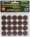 Протекторы фетровые коричневые d=18 мм (фетр 2 мм)