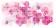 Панель ПВХ 957х482 мм Мозаика Орхидея Розея