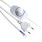 Шнур для бра с диммером (регулятор света) белый СтанSP-00489