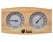 Термометр с гидрометром Банная станция 24,5х13,5х3см для бани и сауны /18024