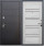 Дверь входная металлическая 10,5 см Чикаго Дуб шале белый Царга 2050х960 мм левая (без комп. дюбелей)